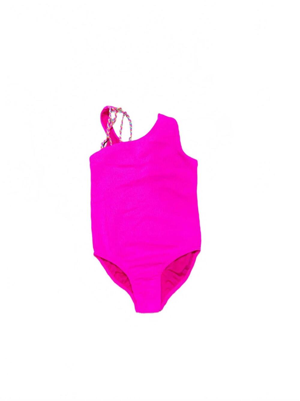 NEW PEIXOTO kids' olivia one-piece pebble haute swim suit in pink